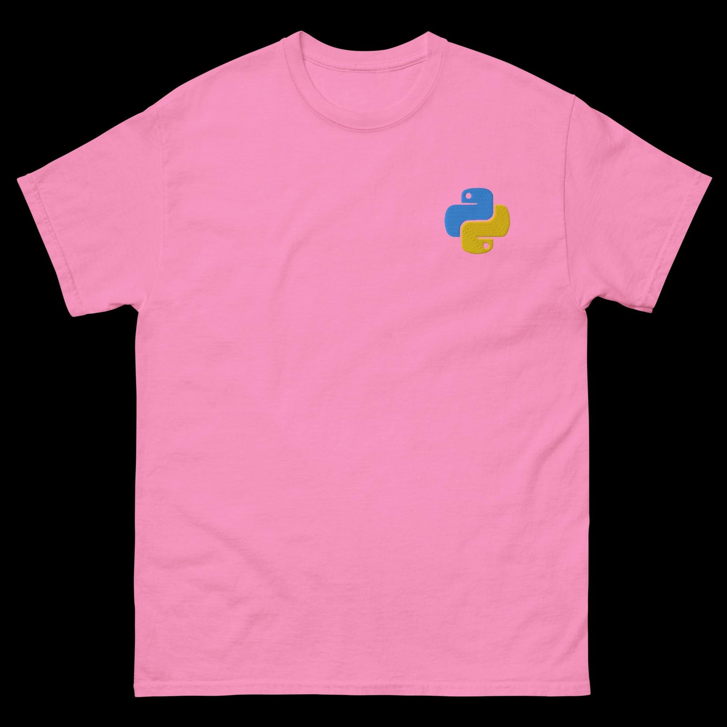 python_light_teeshirt_embroidered_colored