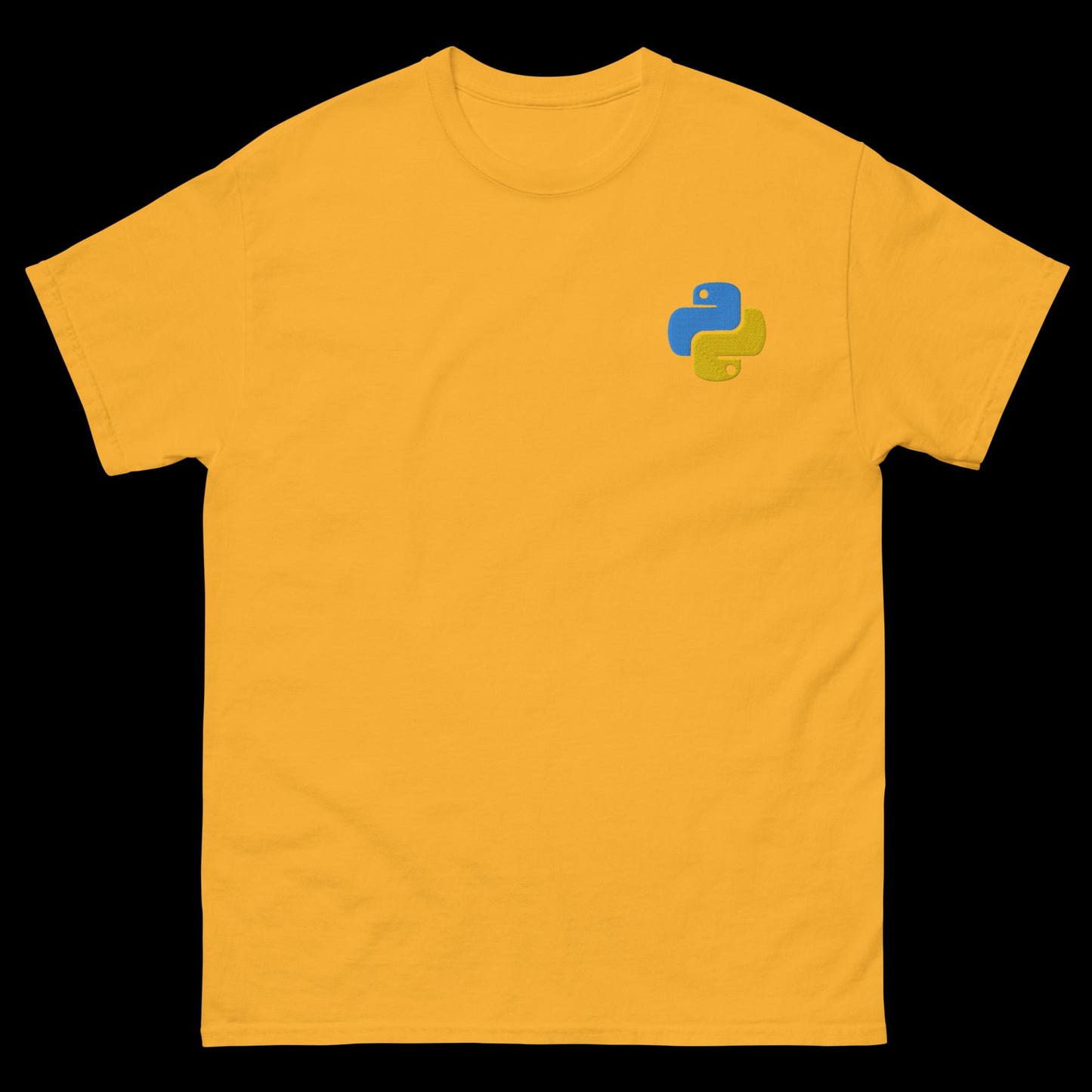 python_light_teeshirt_embroidered_colored